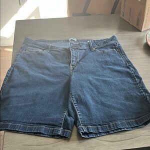 Levi's Dark Blue Jean Shorts